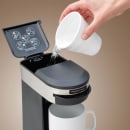 Hamilton Beach 1 Cup Pod Coffee Maker - Black/Stainless, 120v (HDC200S) thumbnail 4