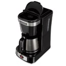 Hamilton Beach 4 Cup Low Volume Decanter Coffee Maker - Pourover, Black, 120v (HDC500DS) thumbnail 2