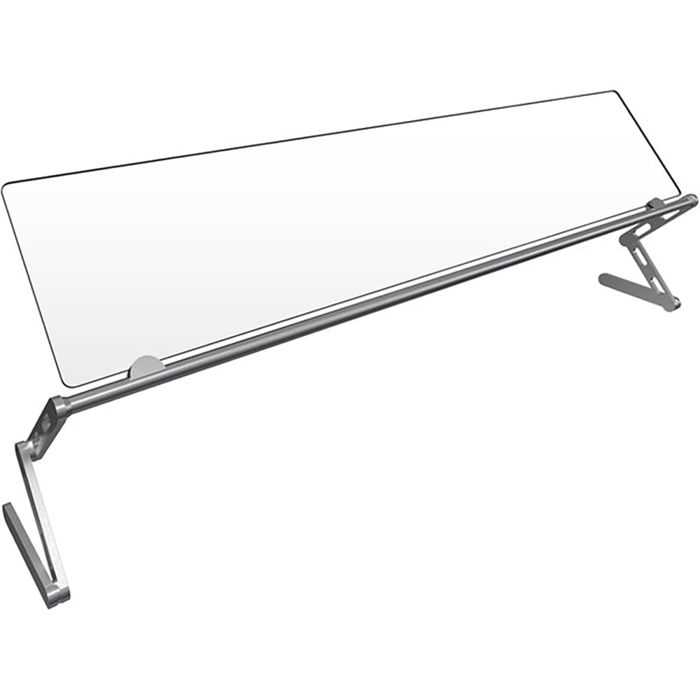 Hatco ALLIN1-60 60" Portable Food Shield - Free-Standing, Adjustable, Acrylic/Aluminum