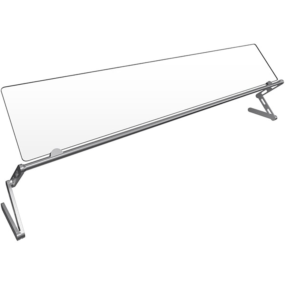 Hatco ALLIN1-72 72" Portable Food Shield - Free-Standing, Adjustable, Acrylic/Aluminum