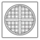 Hatco BELGIAN Belgian Plates for Snack System Waffle Maker thumbnail 2