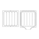 Hatco CHELKY Chelky Plates for Snack System Waffle Maker thumbnail 2