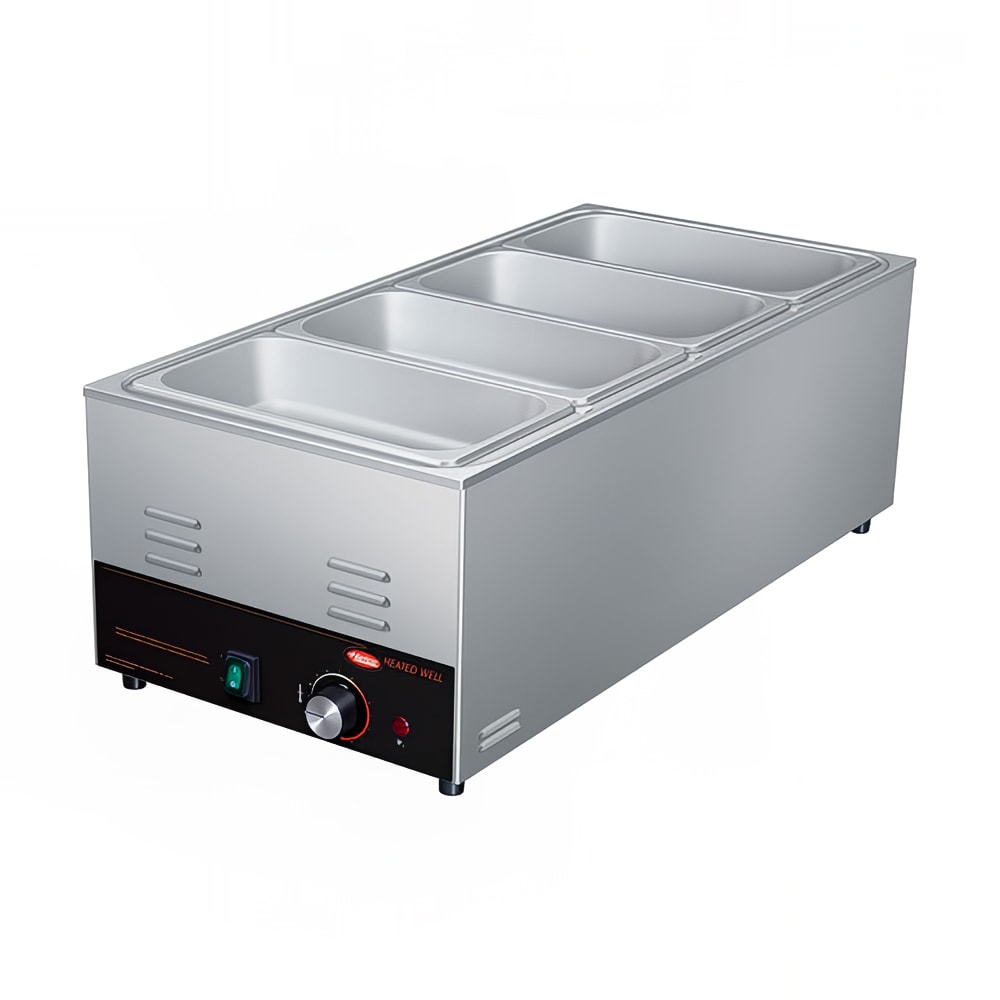 Hatco CHW-43 Countertop Food Warmer - Wet or Dry w/ (4) 1/3 Pan Wells, 120v