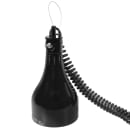 Hatco DL-500-RTL 71 7/8" Track Mount Heat Lamp w/ Retractable Cord - Lower Switch, Bold Black, 120v thumbnail 3