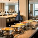 Hatco DL-775-RTL 71 7/8" Track Mount Heat Lamp w/ Retractable Cord - Lower Switch, Bold Black, 120v thumbnail 2