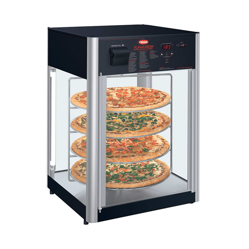 Hatco FDWD-1 19 3/10 9" Rotating Heated Pizza Merchandiser w/ 4 Levels, 120v