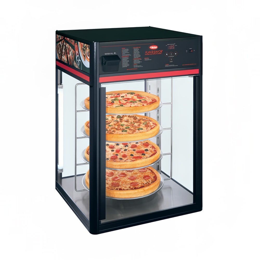 Hatco FSDT-2 22 21/50" Rotating Heated Pizza Merchandiser w/ 4 Levels, 120v