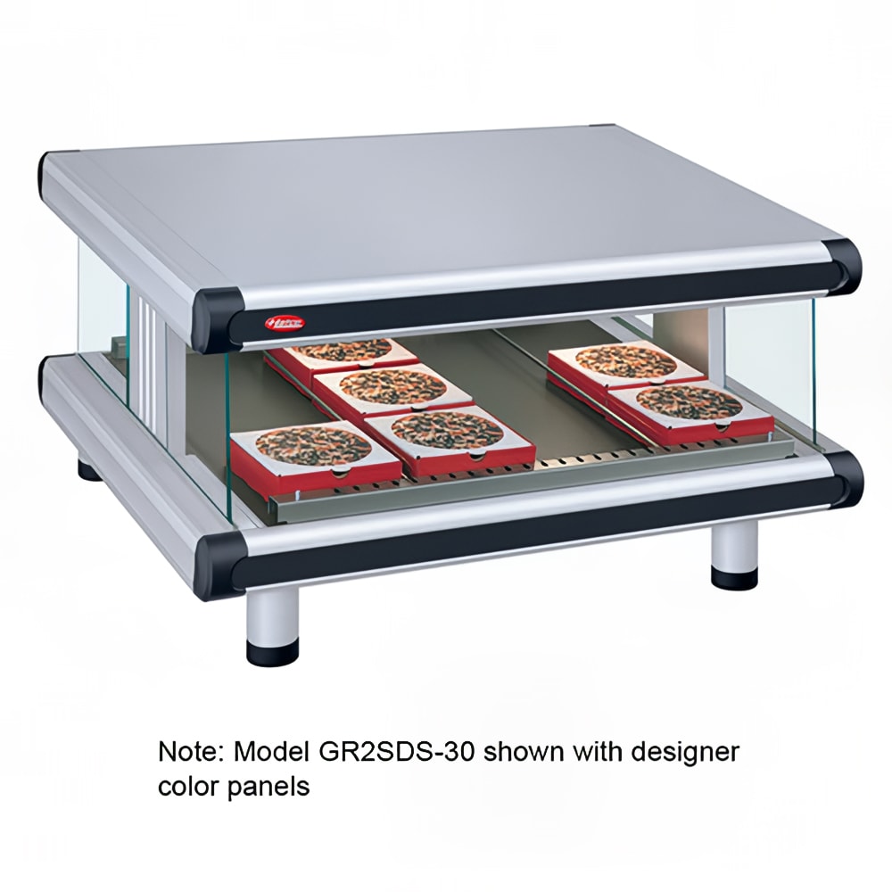 Hatco GR2SDS-60 66 1/4" Self Service Countertop Heated Display Shelf - (1) Shelf, 120v