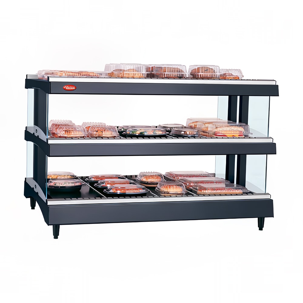 Hatco GR3SDH-39D 39 9/50" Self Service Countertop Heated Display Shelf - (3) Shelves, 120/240v/1ph