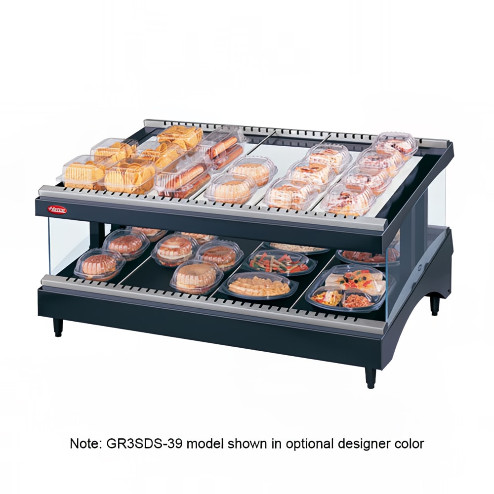 Hatco GR3SDS-27 27 9/50" Self Service Countertop Heated Display Shelf - (2) Shelves, 120v