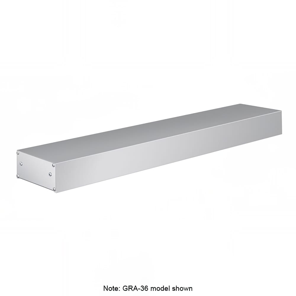 Hatco GRA-24 24" Standard Watts Infrared Strip Warmer - Single Rod, (1) Built In Toggle Control, Conduit, 120v