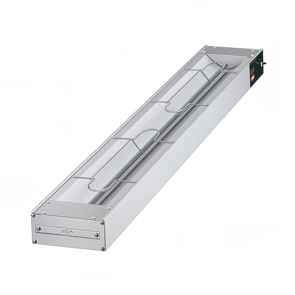 Hatco GRA-48 48" Standard Watt Infrared Strip Warmer - Single Rod, (1) Built In Toggle Control, Cord & Plug, 120v