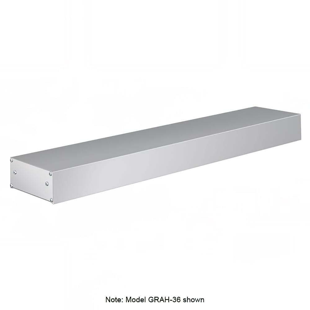 Hatco GRAH-96 96" High Watts Infrared Strip Warmer - Single Rod, (2) Built In Toggle Control, 208v/1ph