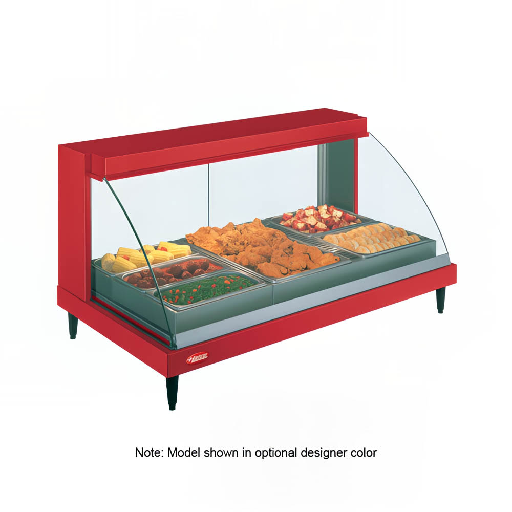 Hatco GRCDH-3P 45 1/2" Full Service Countertop Heated Display Case  - (1) Shelf, 120v