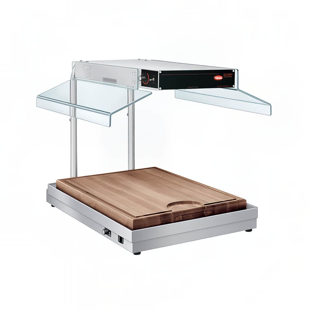 Hatco GRCSCLH-24 Carving Station W/Heat Lamps, Right Side Breath Protector, 120v, 1290 Watts