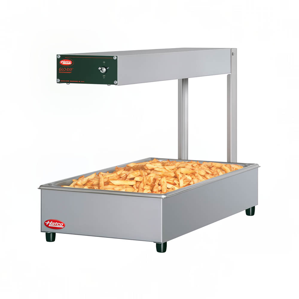 Hatco GRFF Single Rod Strip Warmer w/ Fixed Arm, Built In Toggle Switch, 120v