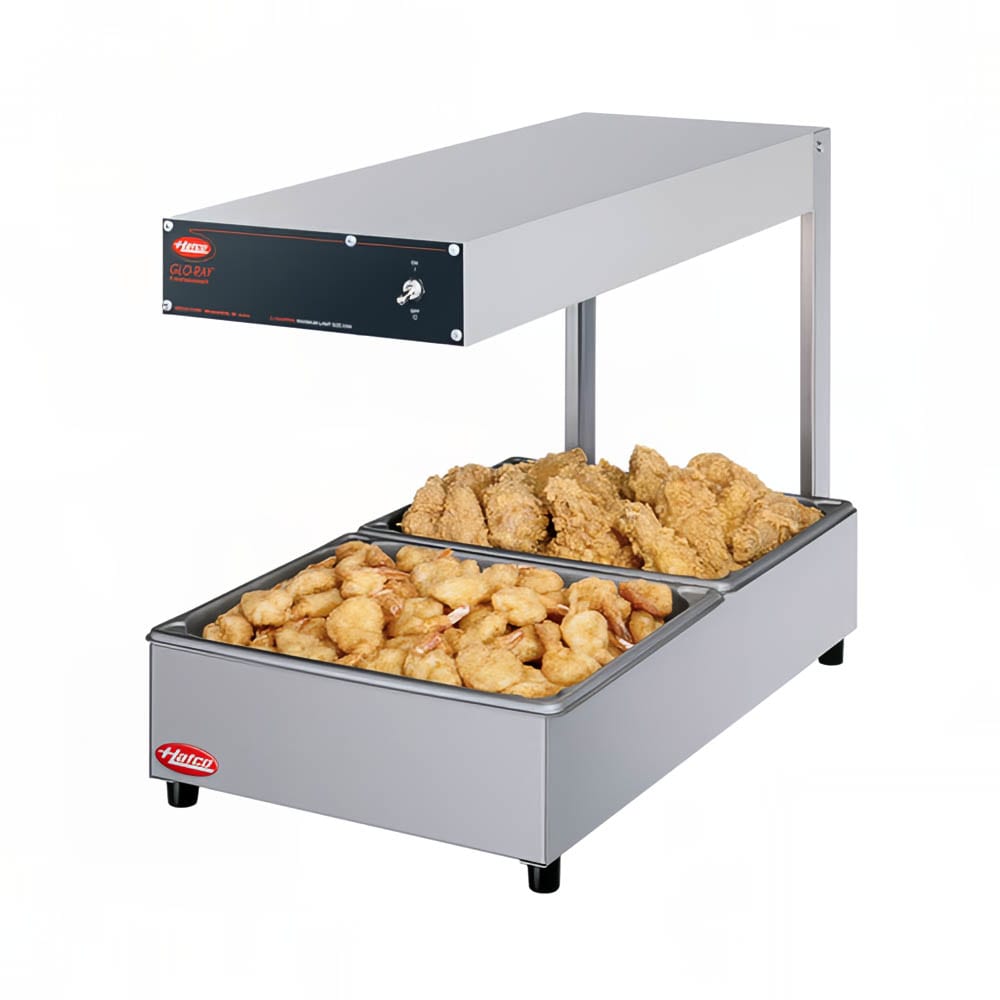 Hatco GRFFL Single Rod Strip Warmer w/ Fixed Arm, Built In Toggle Switch, 120v