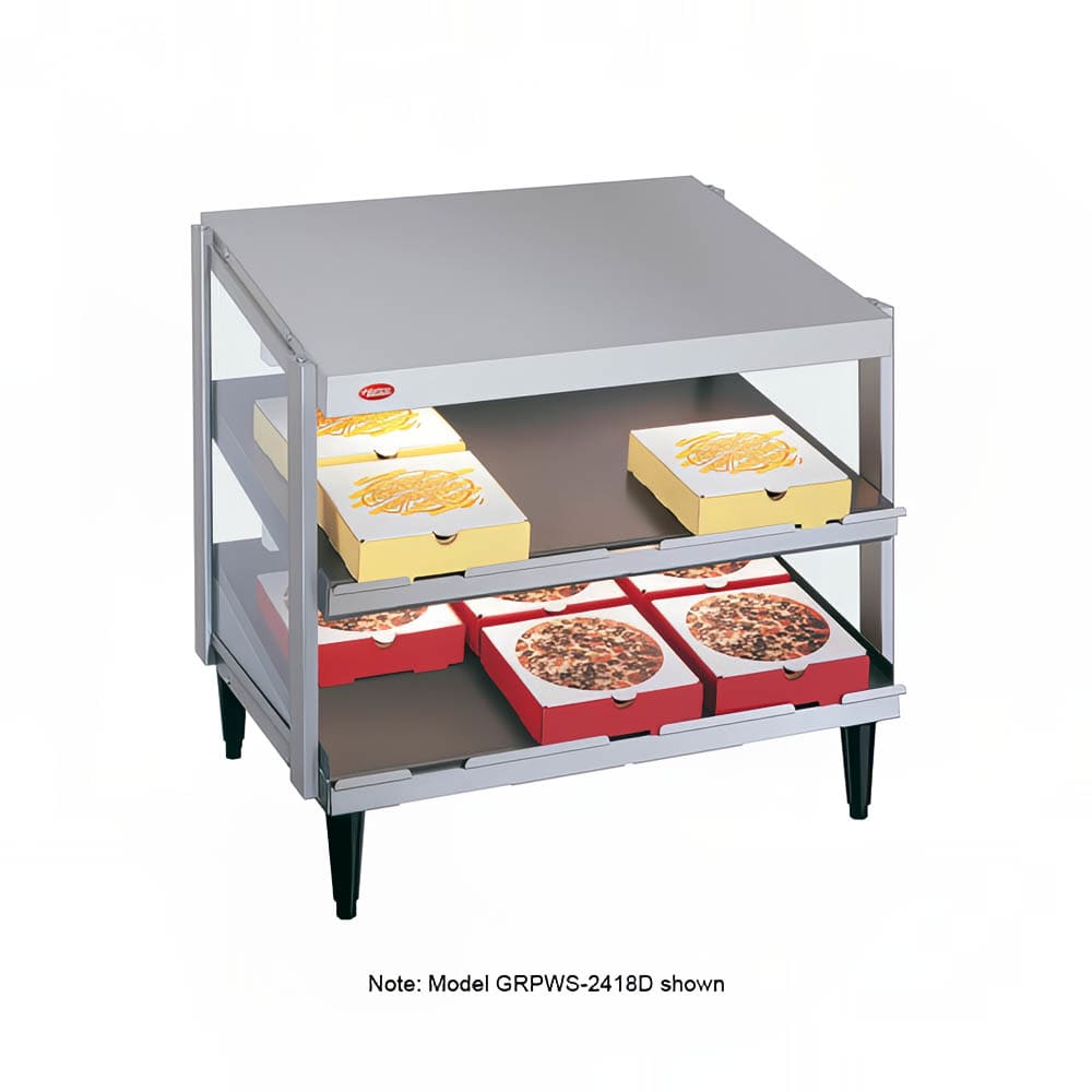 Hatco GRPWS-2418T 24" Heated Pizza Merchandiser w/ 3 Levels, 120v