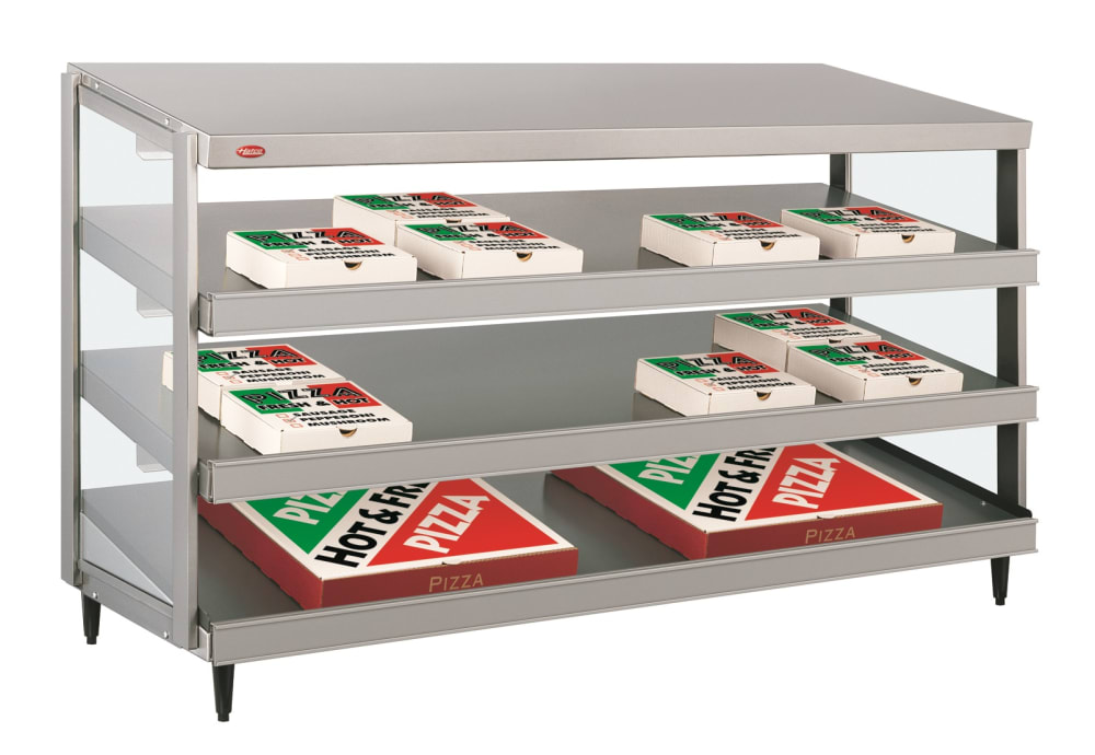 Hatco GRPWS-3618T 36" Heated Pizza Merchandiser w/ 3 Levels, 120v/208 240v/1ph