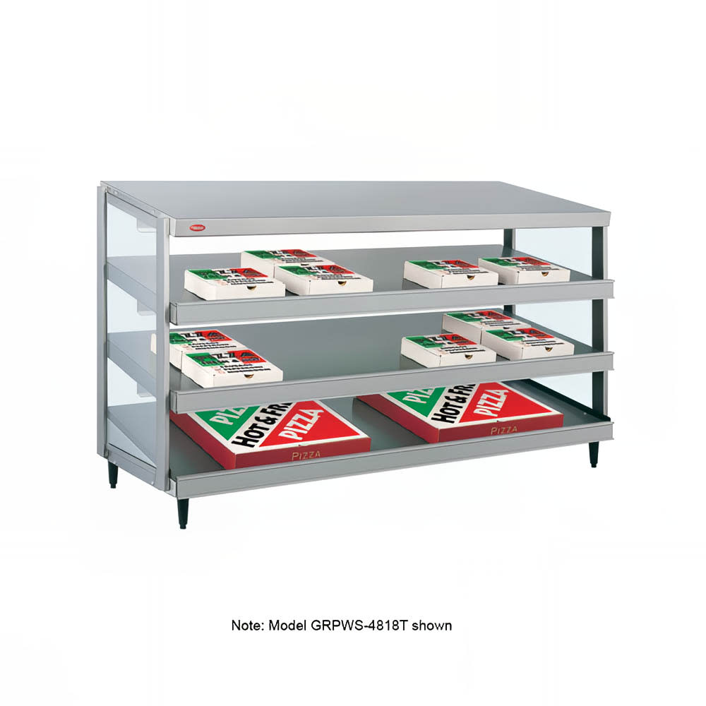 Hatco GRPWS-3624T 35 7/8" Heated Pizza Merchandiser w/ 3 Levels, 120v