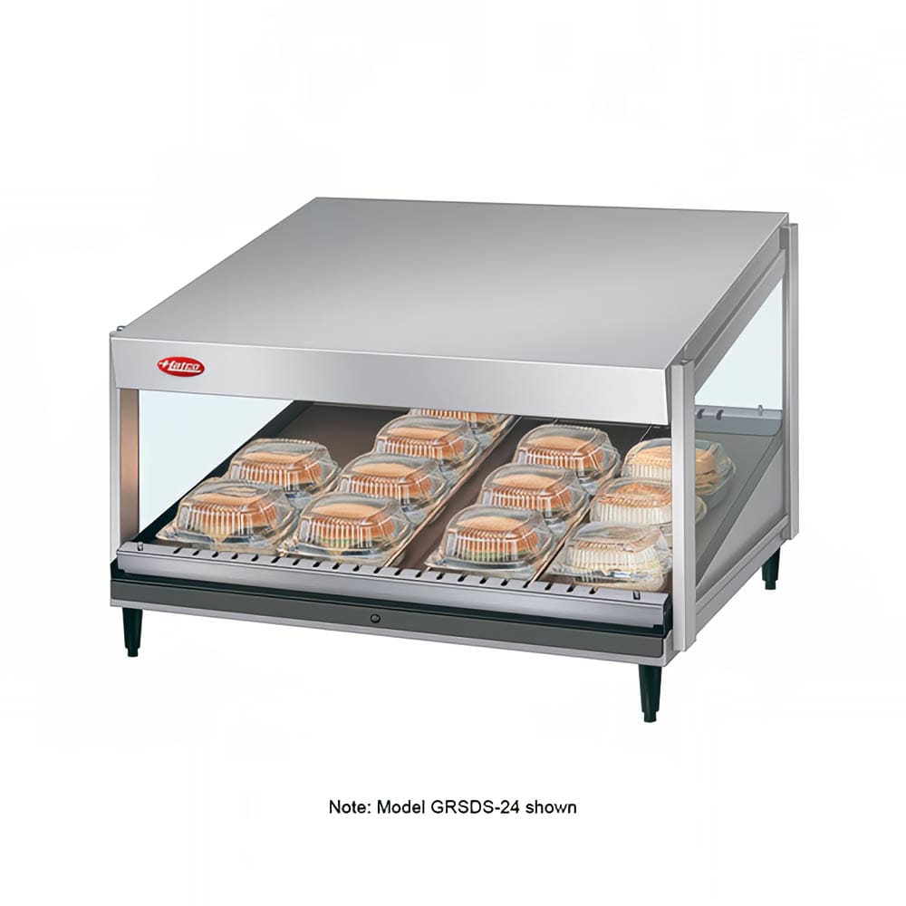 Hatco GRSDS-41 41" Self Service Countertop Heated Display Shelf - (1) Shelf, 120v
