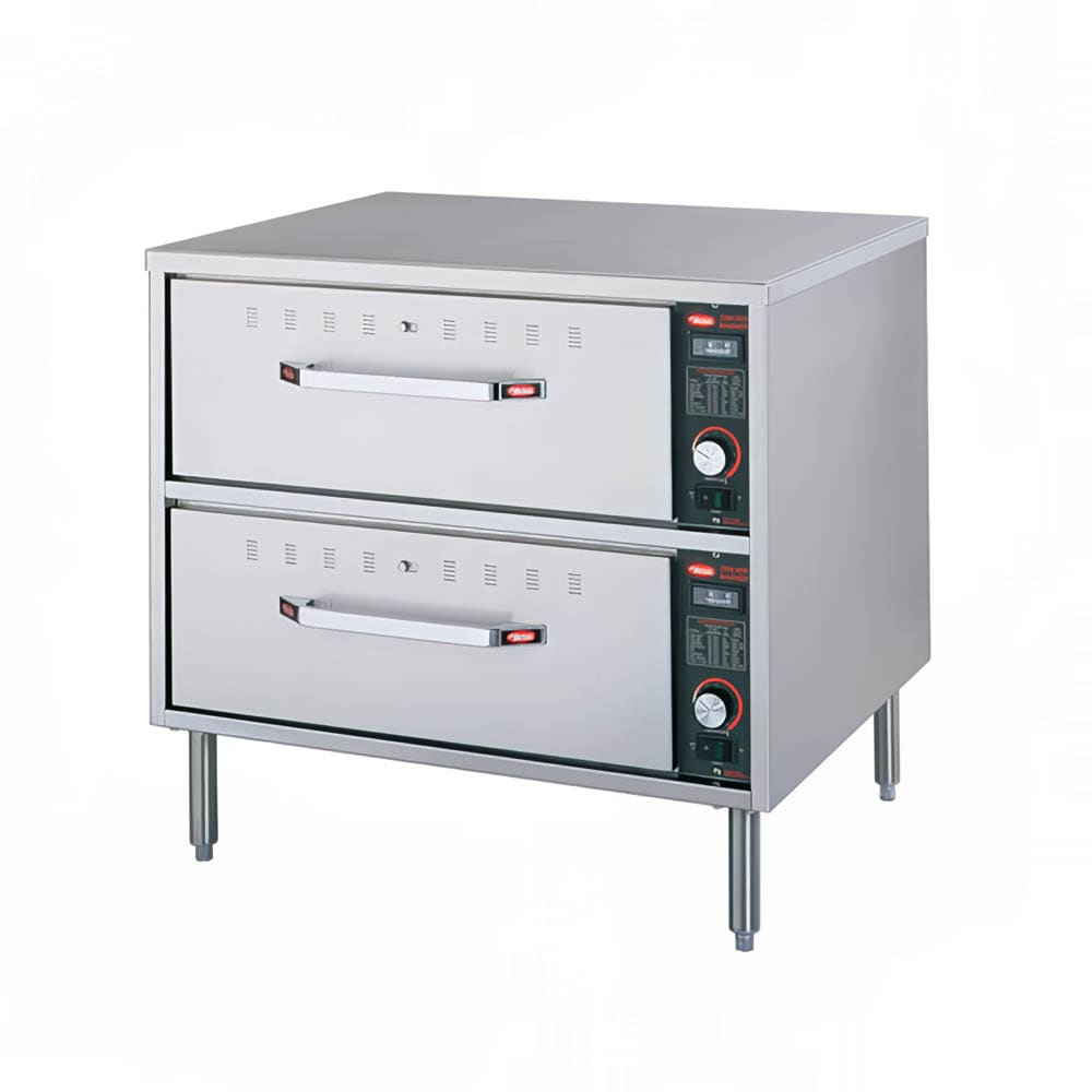 Hatco HDW-2 29.5"W Freestanding Warming Drawer w/ (2) 21.5" Compartments, 208v/1ph