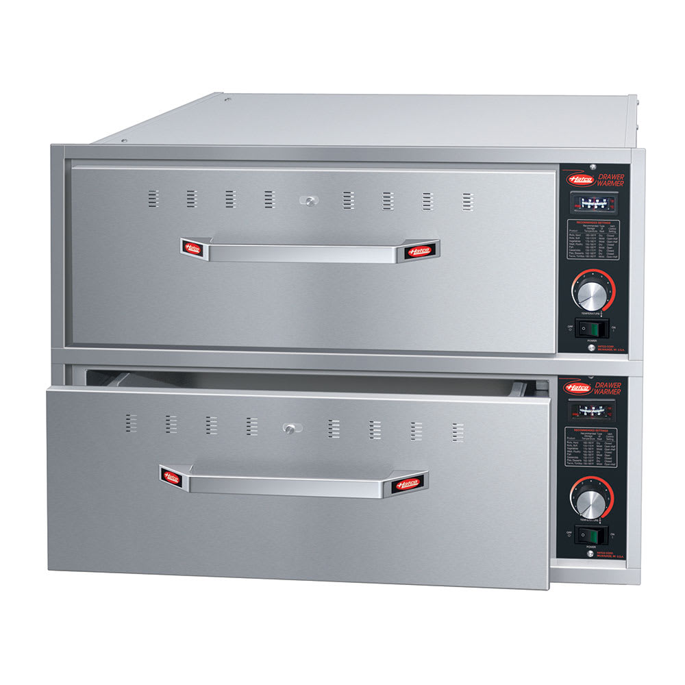 Hatco HDW-2BN 19.67"W Built In Warming Drawer w/ (2) 13" Compartments, 208v/1ph