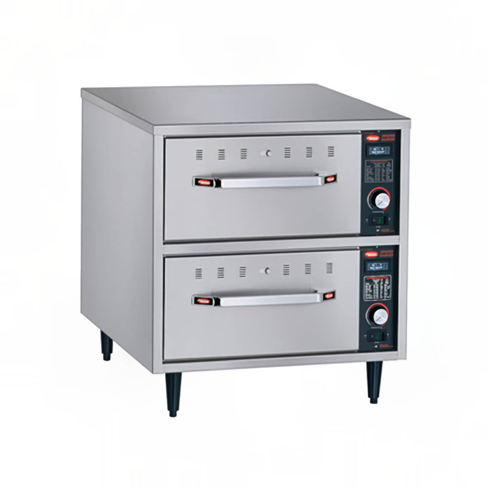 Hatco HDW-2N 20.88"W Freestanding Warming Drawer w/ (2) 13" Compartments, 120v