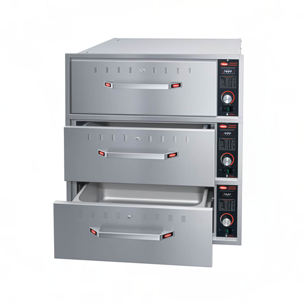 Hatco HDW-3B 28.13"W Built In Warming Drawer w/ (3) 21.5" Compartments, 240v/1ph