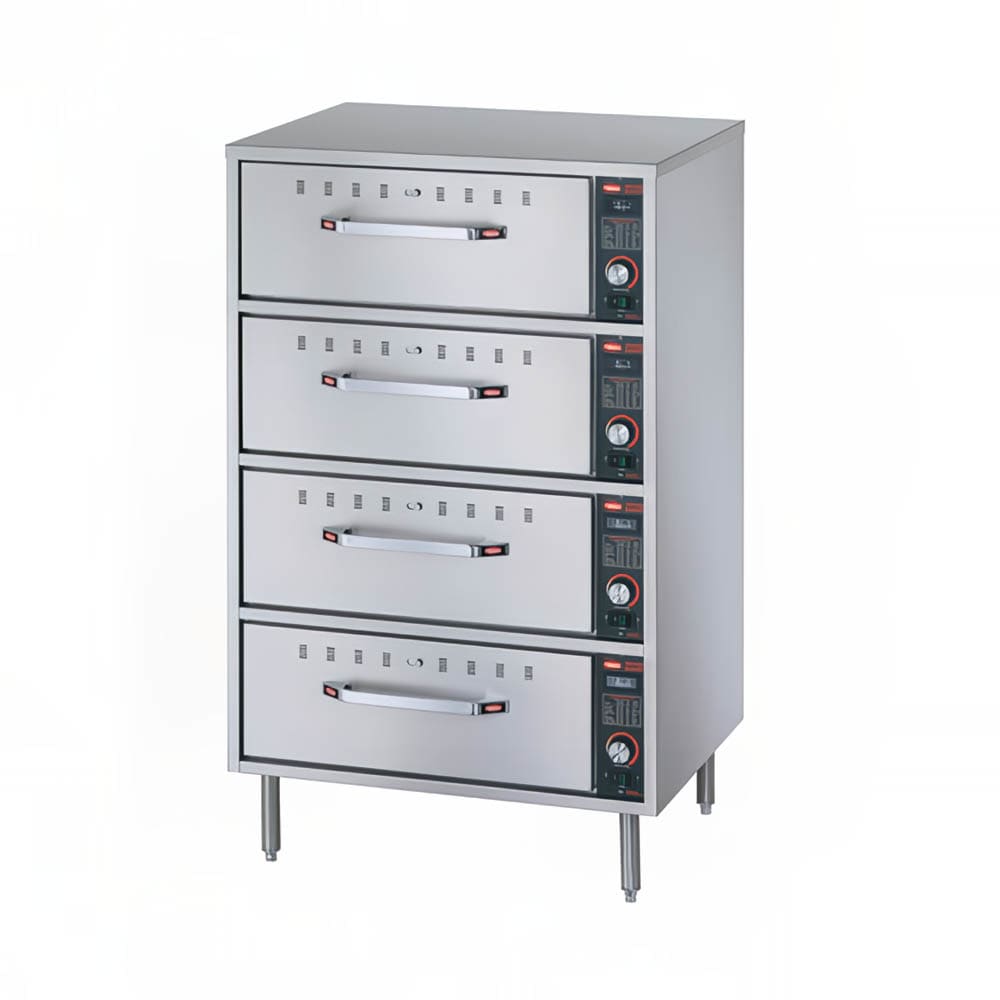 Hatco HDW-4 29.5" Freestanding Warming Drawer w/ (4) 21.5" Compartments, 120v