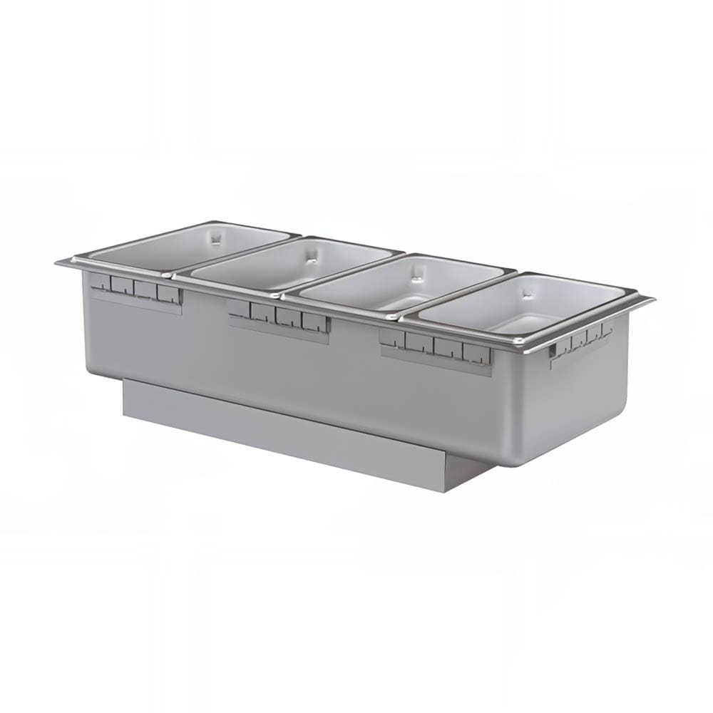 Hatco HWB-43 Drop In Hot Food Well w/ (4) 1/3 Size Pan Capacity, 208v/1ph