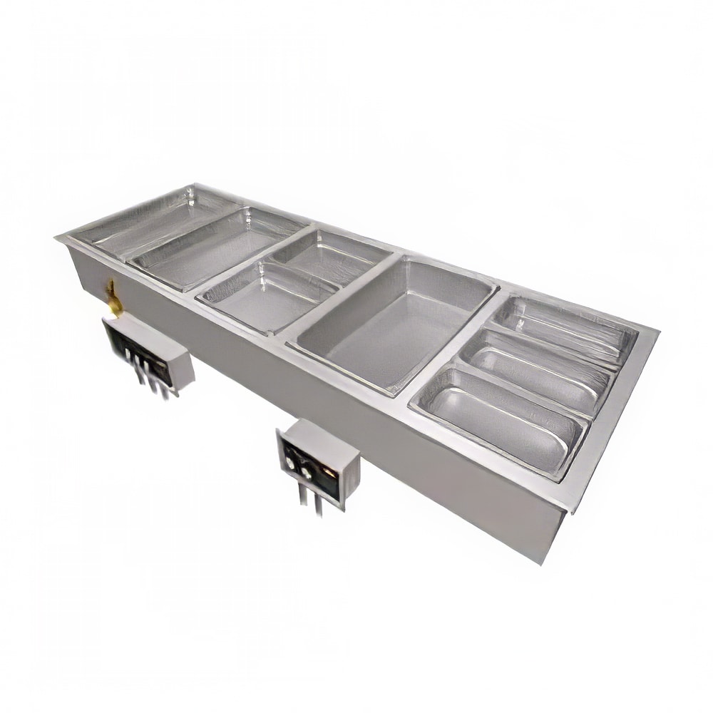 Hatco HWBI-4MA Drop-In Hot Food Well w/ (4) Full Size Pan Capacity, 240v/1ph