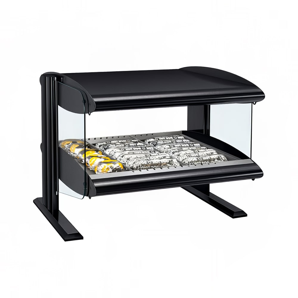 Hatco HXMH-24D 28" Self Service Countertop Heated Display Shelf - (2) Shelves, 120v