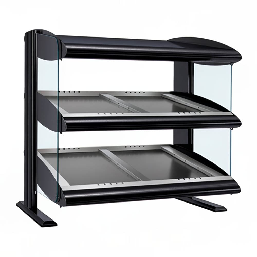 Hatco HZMS-30D 33 9/10" Self Service Countertop Heated Display Shelf - (2) Shelves, 120v/208v/1ph