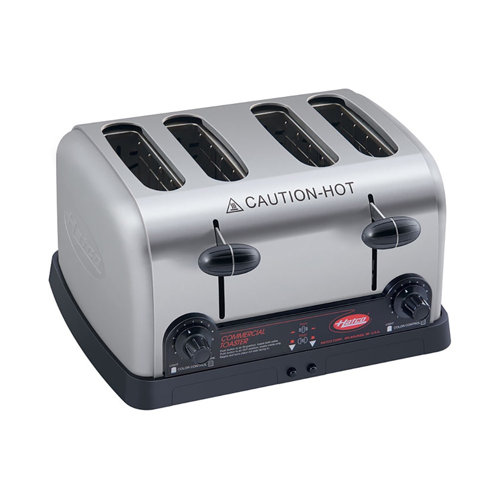 Hatco TPT-240-QS Slot Toaster w/ 4 Slice Capacity & 1 1/4"W Product Opening - 240v