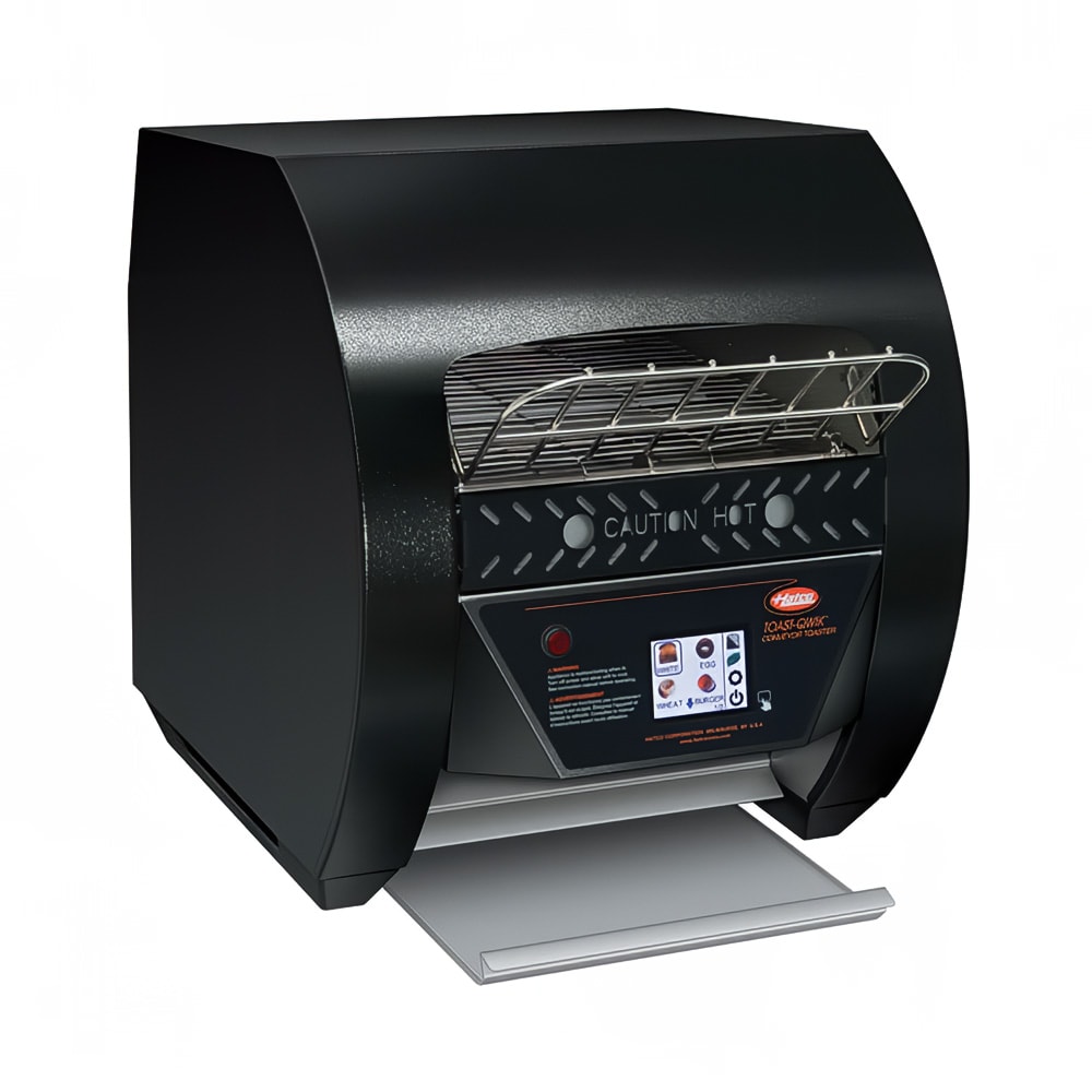 Hatco TQ3-400 Conveyor Toaster - 420 Slices/hr w/ 2" Product Opening, Black, 120v