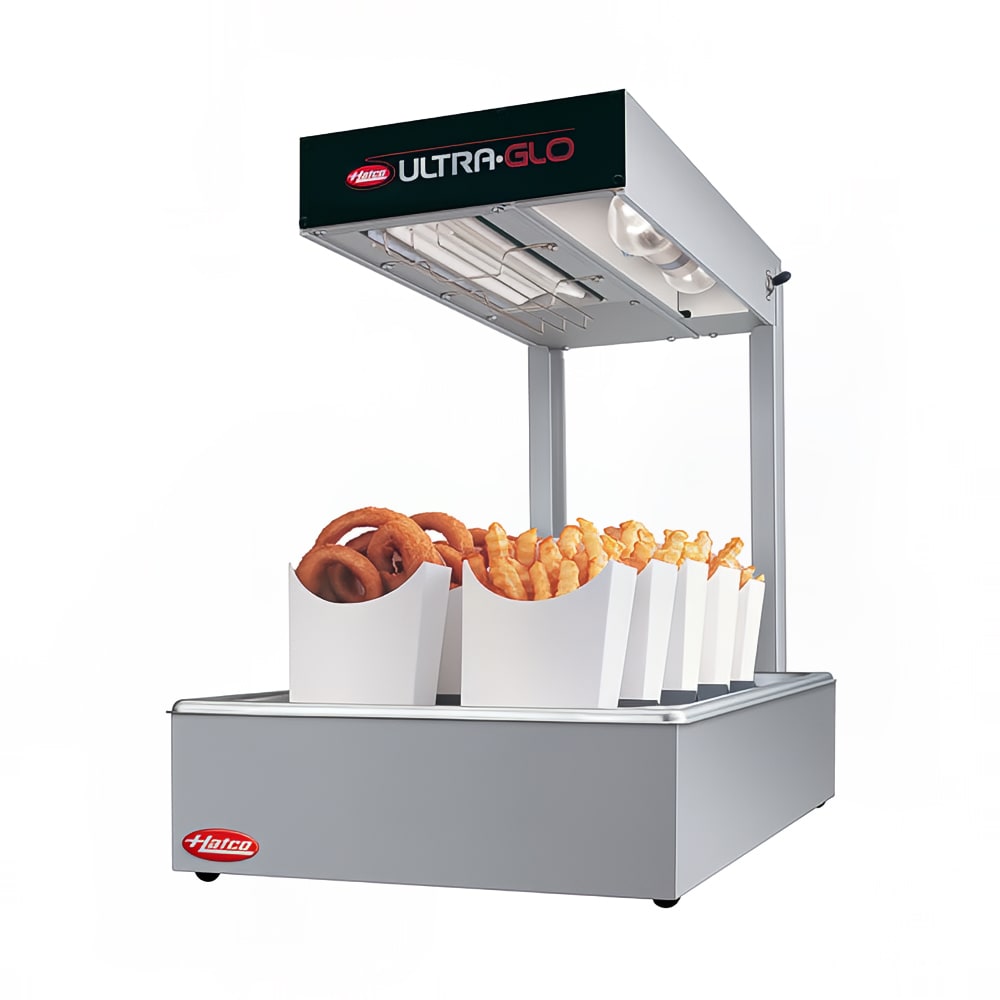 Hatco UGFFL-120-T-QS 12 3/8" UltraGlo™ Portable Fry Warmer Dump Station - Rod Type, 120v