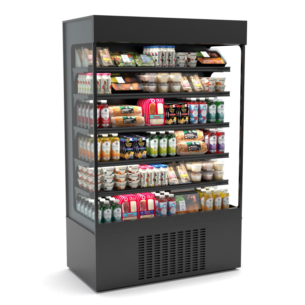 Hussmann MDN-4775B1A 46 7/8" Vertical Open Air Cooler w/ (6) Levels, 120v