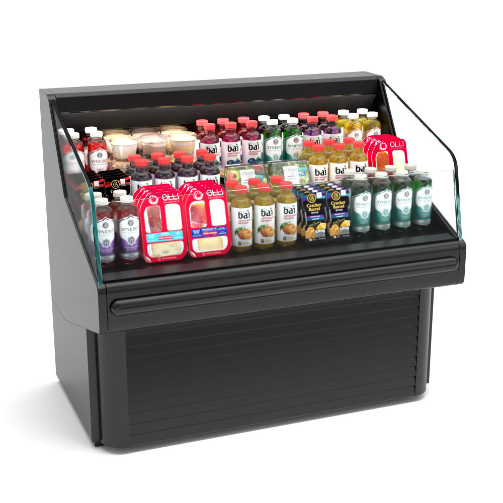 Hussmann SHM4-A 48" Horizontal Open Air Cooler w/ (3) Levels, 115v