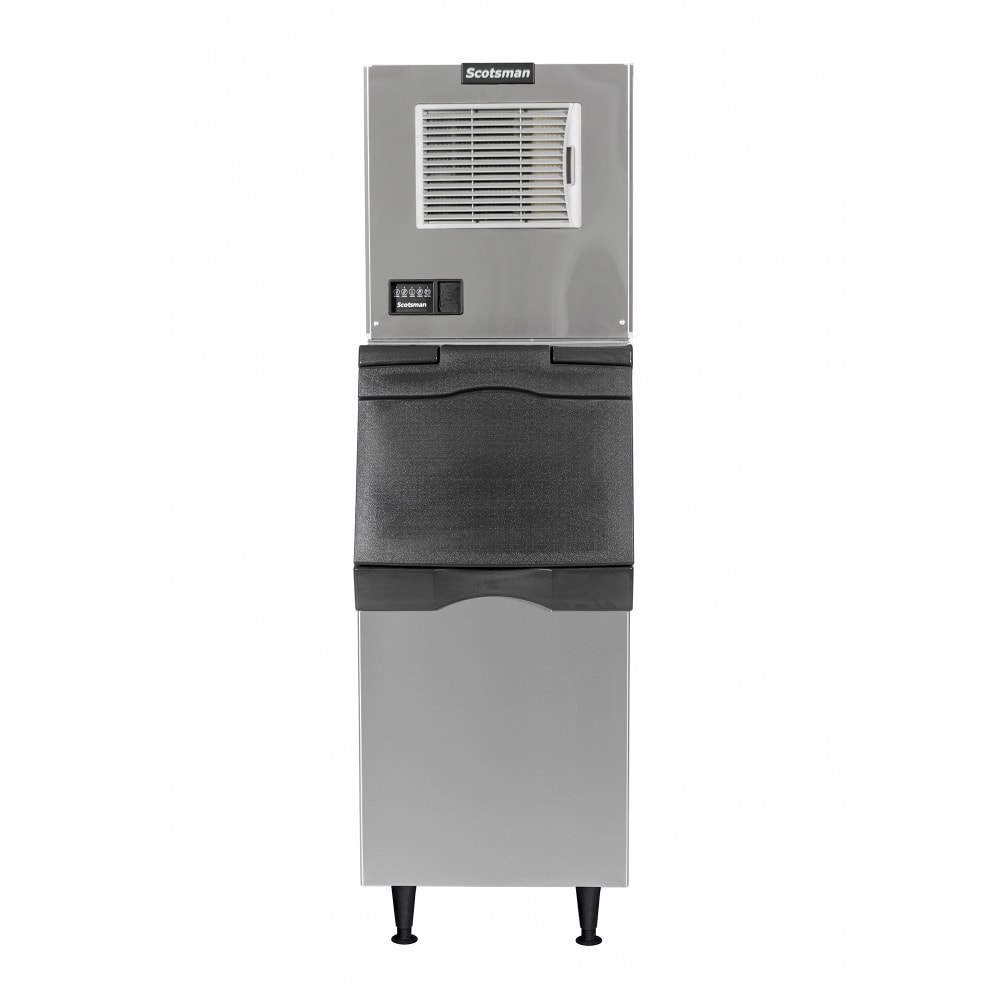 Scotsman MC0322MA-1/B322S 356 lb Prodigy ELITE® Full Cube Ice Machine w/ Bin - 370 lb Storage, Air Cooled, 115v