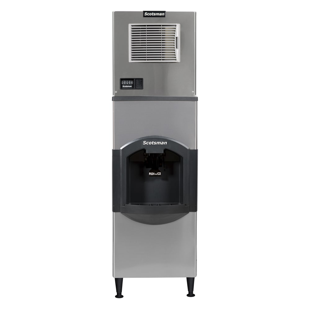Scotsman MC0322MA-1/HD22B-1 356 lb Prodigy ELITE® Full Cube Ice Machine w/ Ice Dispenser - 120 lb Storage, Bucket Fill, 115v