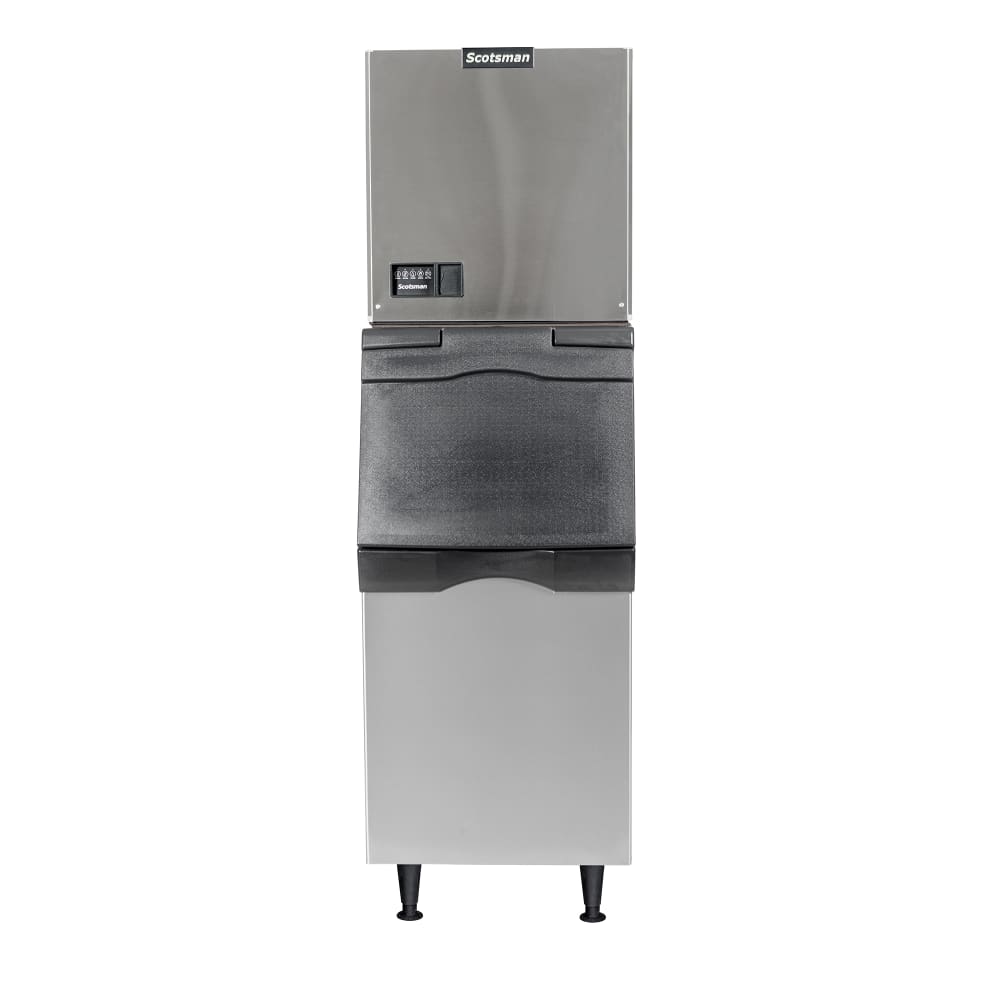 Scotsman MC0322MW-1/B322S 366 lb Prodigy ELITE® Full Cube Ice Machine w/ Bin - 370 lb Storage, Water Cooled, 115v