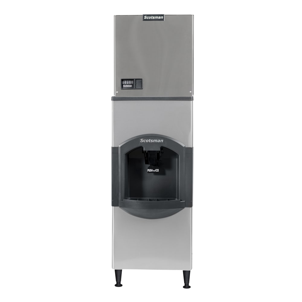 Scotsman MC0322SW-1/HD22B-1 366 lb Prodigy ELITE® Half Cube Ice Machine w/ Ice Dispenser - 120 lb Storage, Bucket Fill, 115v