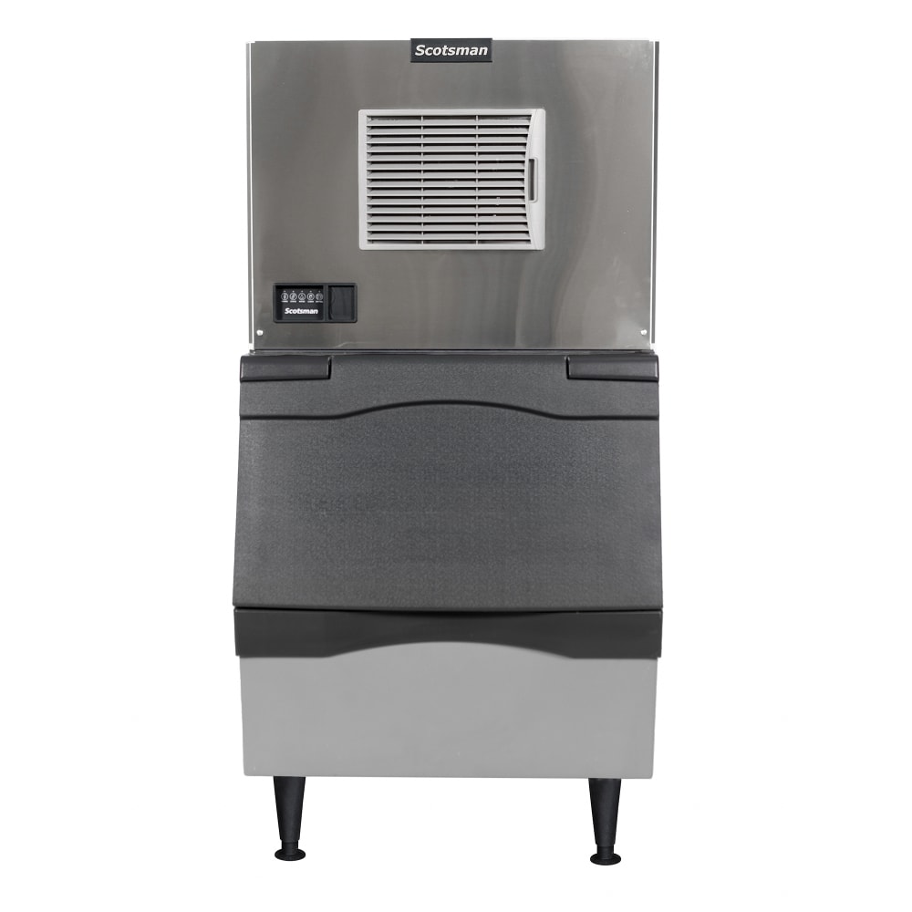 Scotsman MC0330MA-1/B330P 400 lb Prodigy ELITE® Full Cube Ice Machine w/ Bin - 344 lb Storage, Air Cooled, 115v
