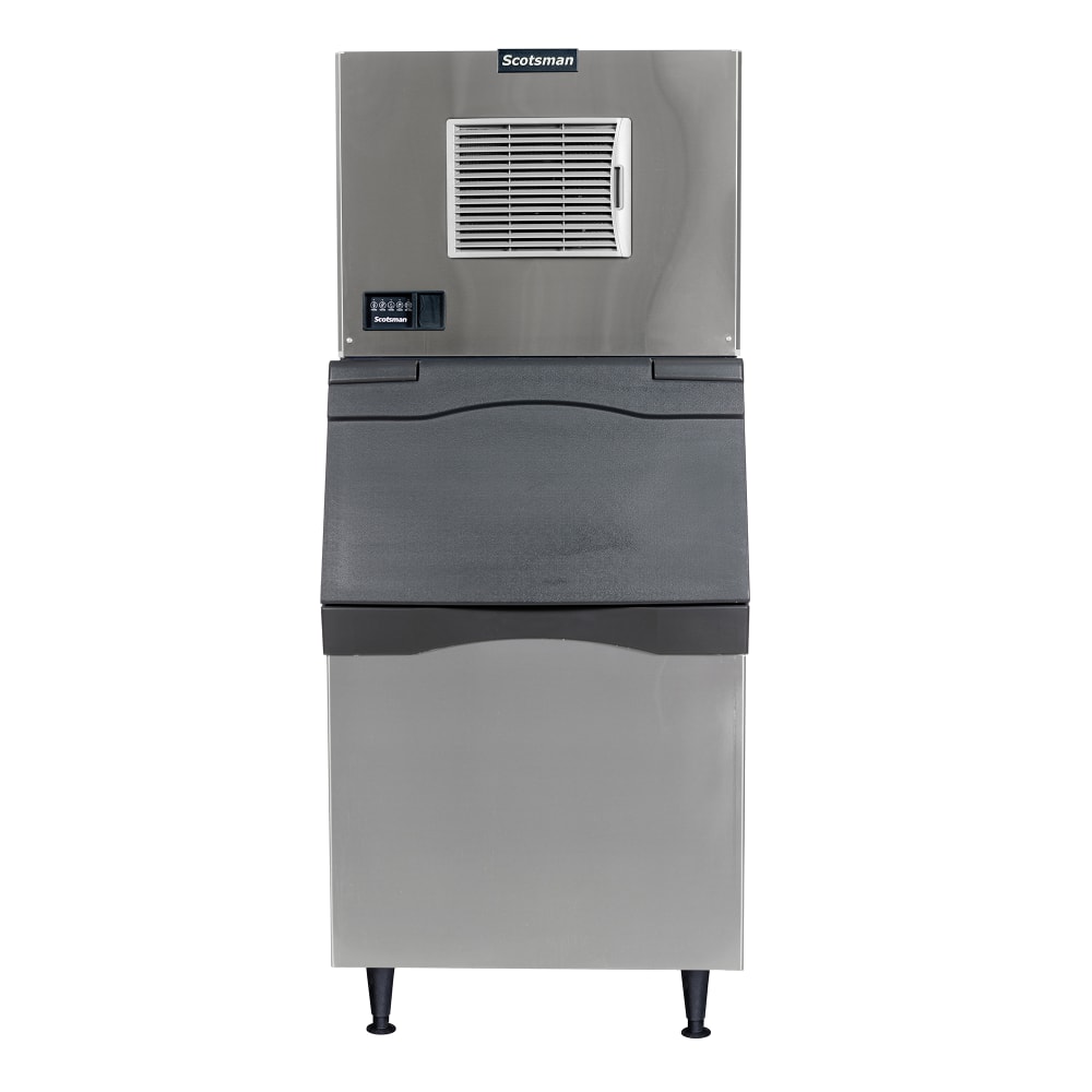 Scotsman MC0330MA-1/B530S 400 lb Prodigy ELITE® Full Cube Ice Machine w/ Bin - 536 lb Storage, Air Cooled, 115v