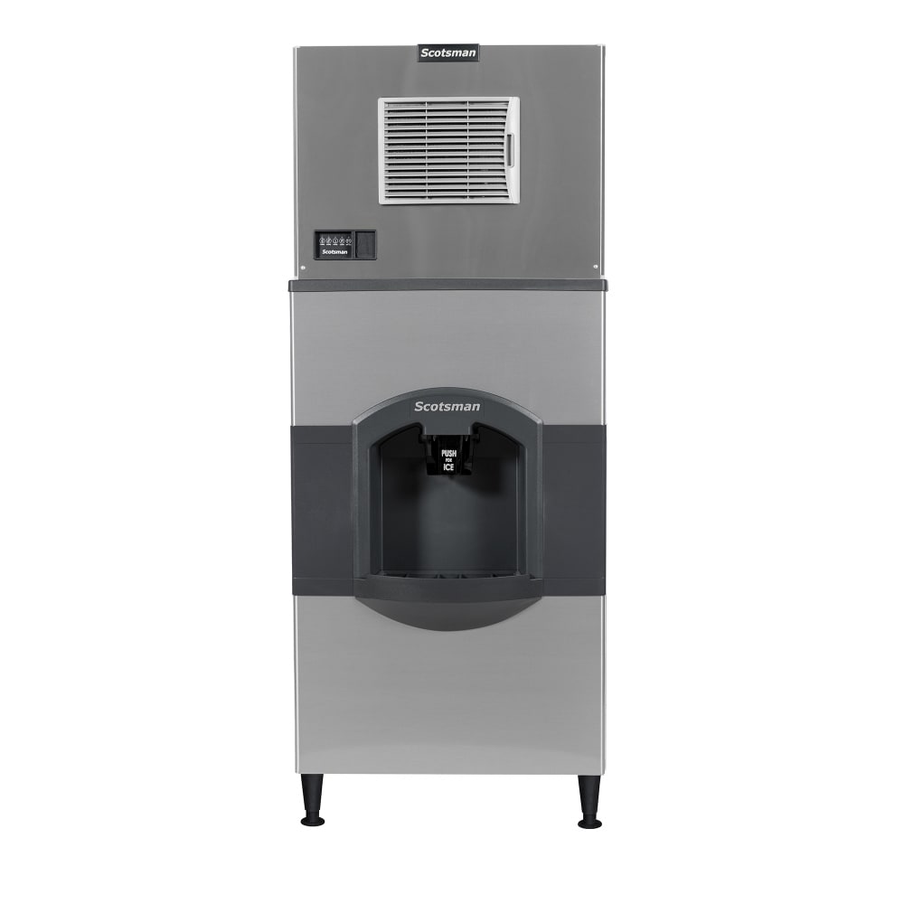 Scotsman MC0330MA-1/HD30B-1 400 lb Prodigy ELITE® Full Cube Ice Machine w/ Ice Dispenser - 180 lb Storage, Bucket Fill, 115v