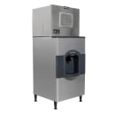 Scotsman MC0330MA-1/HD30B-1 400 lb Prodigy ELITE® Full Cube Ice Machine w/ Ice Dispenser - 180 lb Storage, Bucket Fill, 115v thumbnail 3