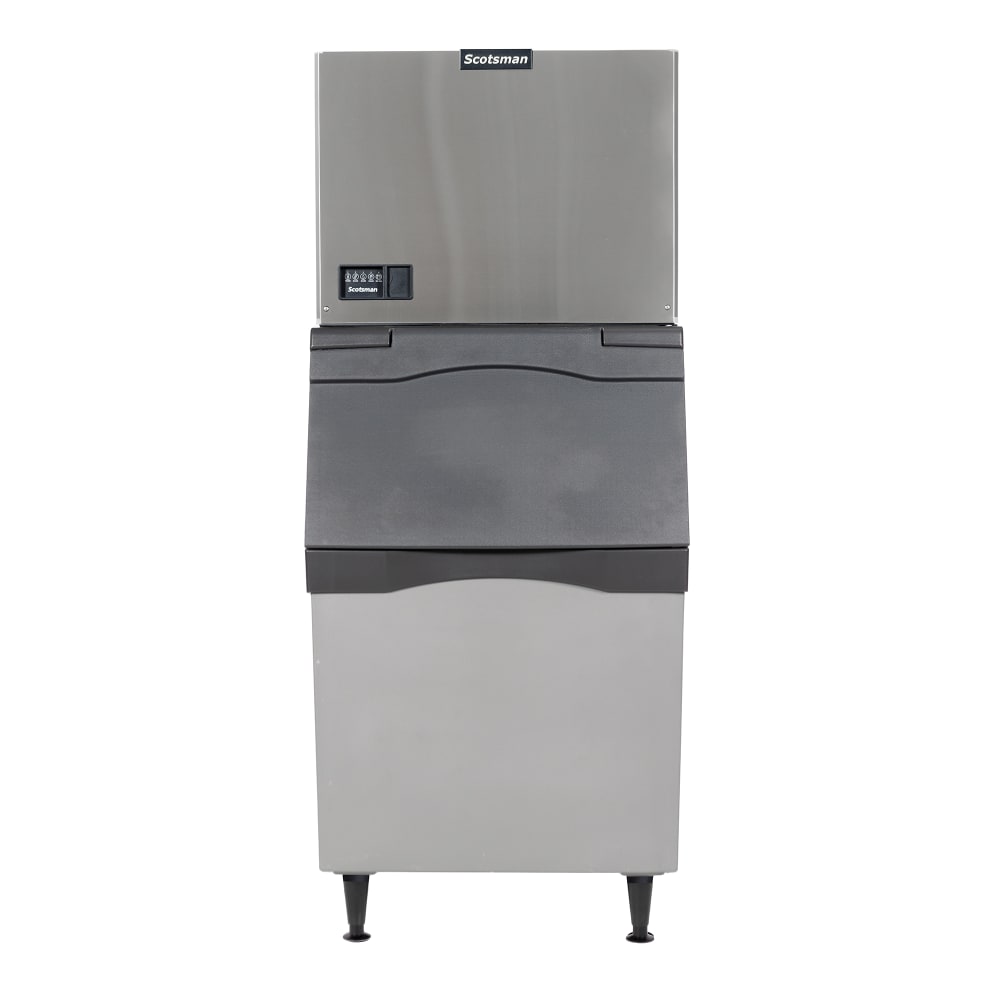 Scotsman MC0330MW-1/B530P 420 lb Prodigy ELITE® Full Cube Ice Machine w/ Bin - 536 lb Storage, Water Cooled, 115v