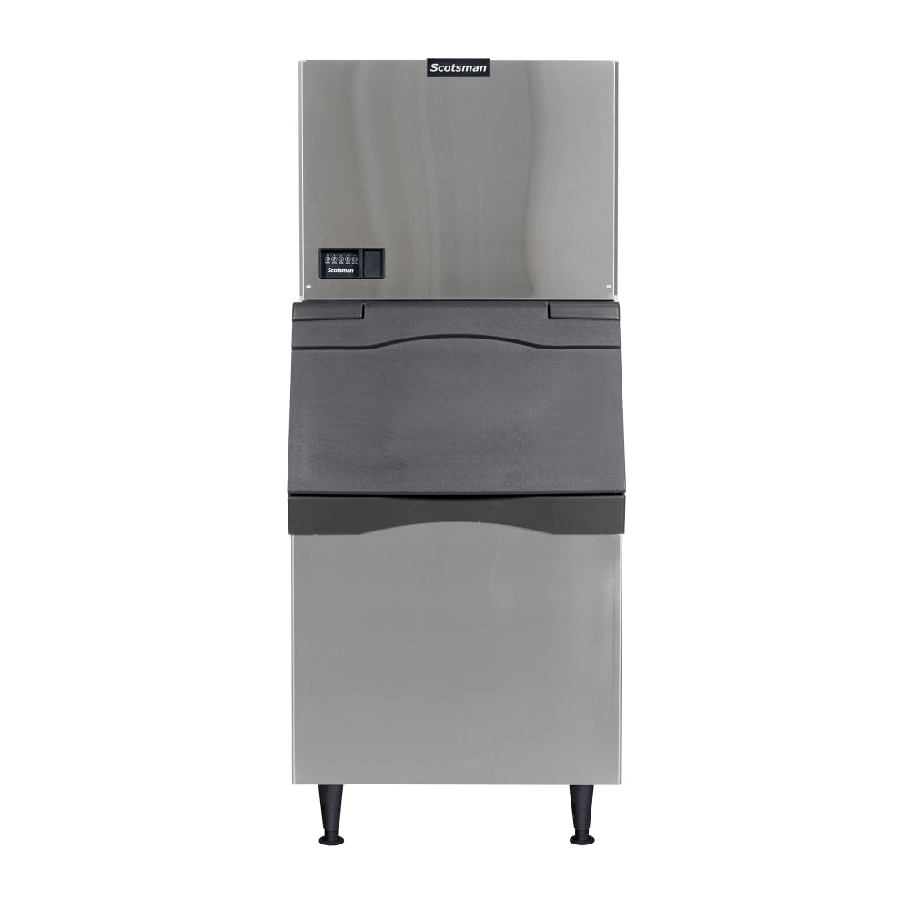 Scotsman MC0330MW-1/B530S 420 lb Prodigy ELITE® Full Cube Ice Machine w/ Bin - 536 lb Storage, Water Cooled, 115v