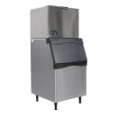 Scotsman MC0330MW-1/B530S 420 lb Prodigy ELITE® Full Cube Ice Machine w/ Bin - 536 lb Storage, Water Cooled, 115v thumbnail 3